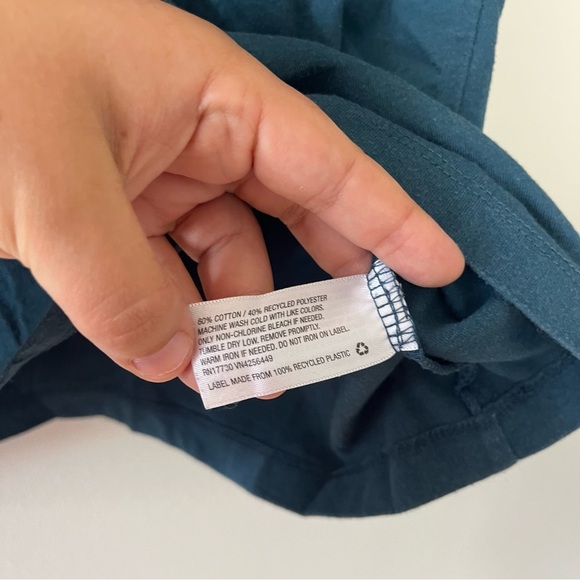 Goodfellow & Co Lyndale Tee V-Neck Blue Men's Medium - Picture 5 of 6